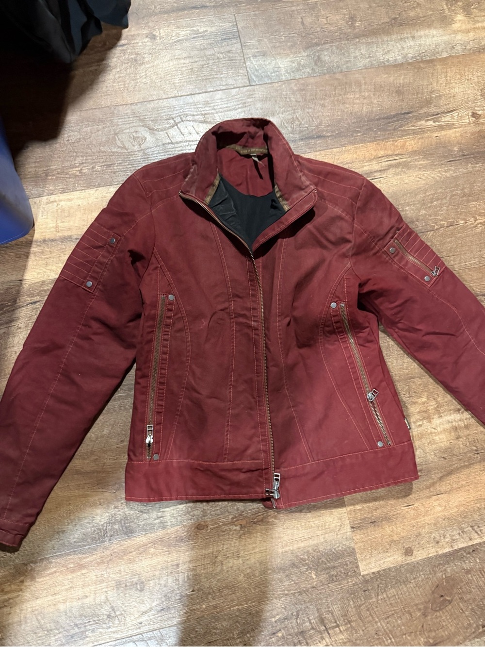 Kuhl Women's Deep Red Utility Zip-Up Jacket